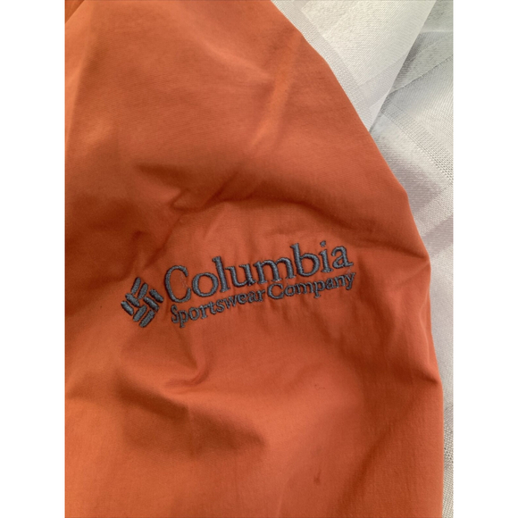 Vintage Columbia Sportswear Windbreaker Jacket Women’s Large Bugaboo Coat Orange - Picture 4 of 16